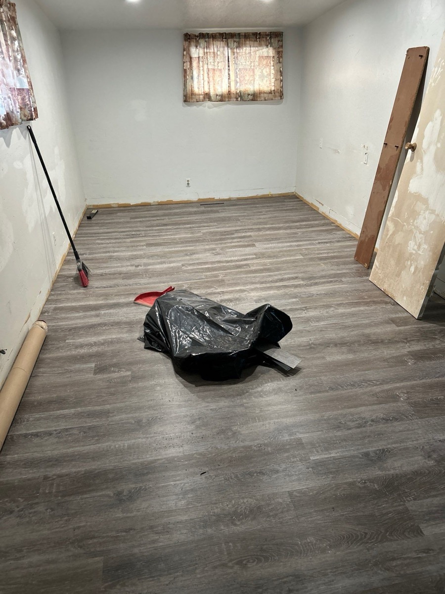 Beautiful restored floor after professional refinishing