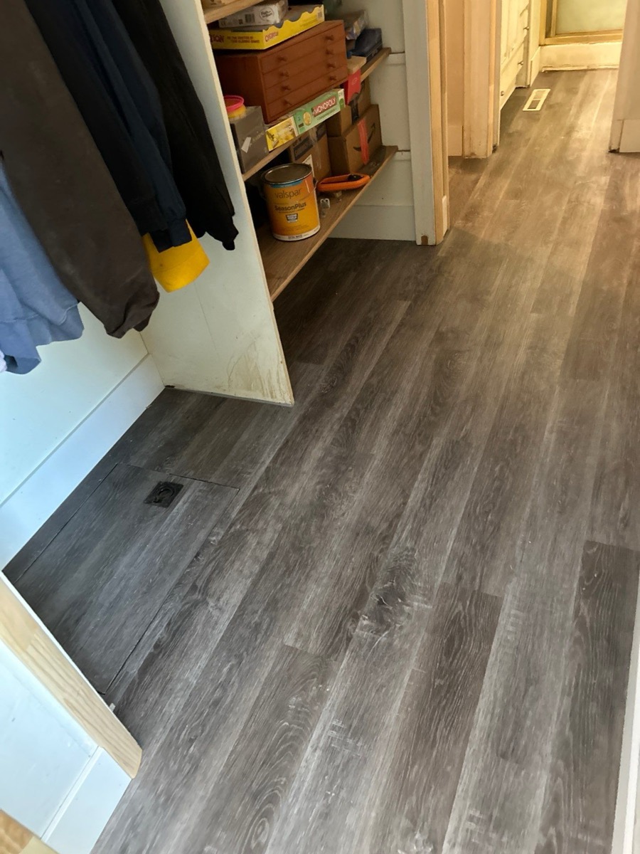 Beautiful restored floor after professional refinishing - view 3